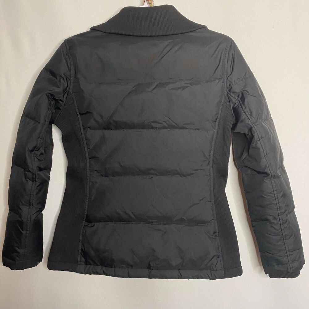 Old Navy Down Stuffed Jacket Thick Nylon Panels Womens XS - Picture 2 of 11